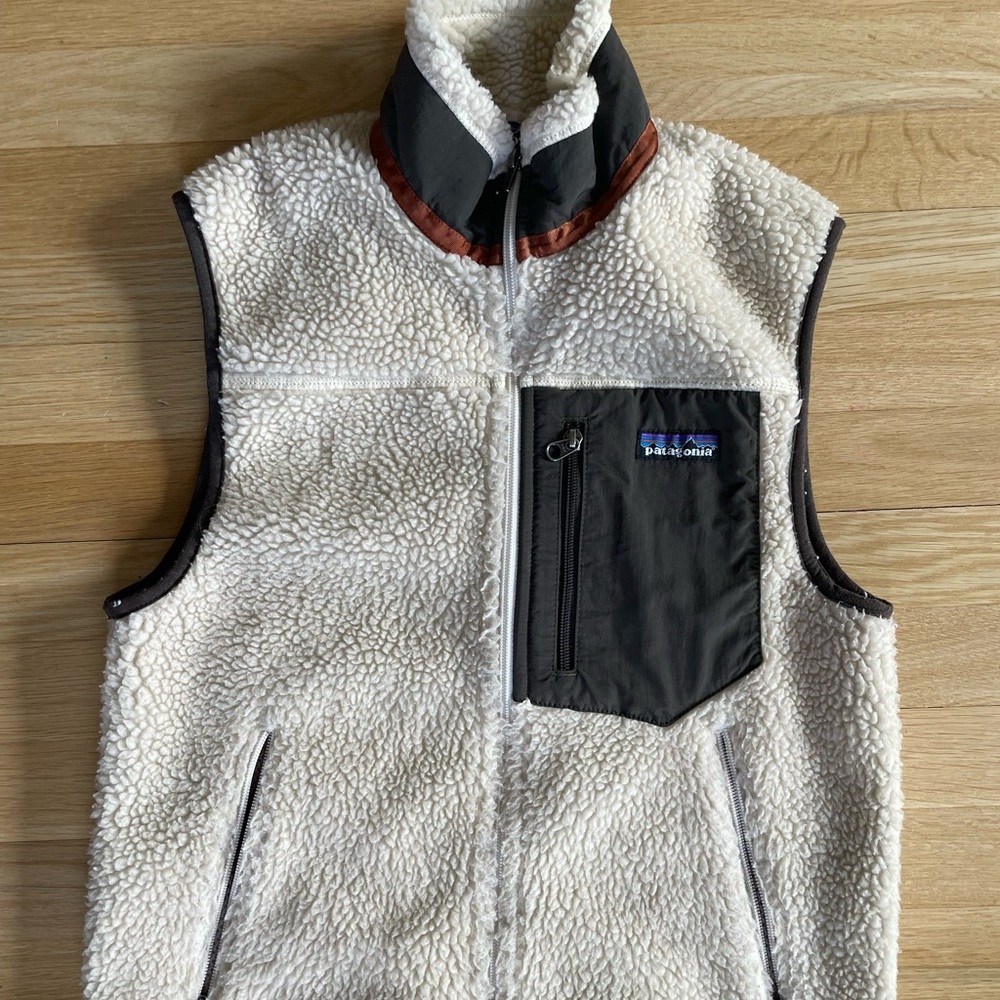 Patagonia retro x fleece vest.